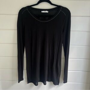 VINCE long sleeve tunic tee